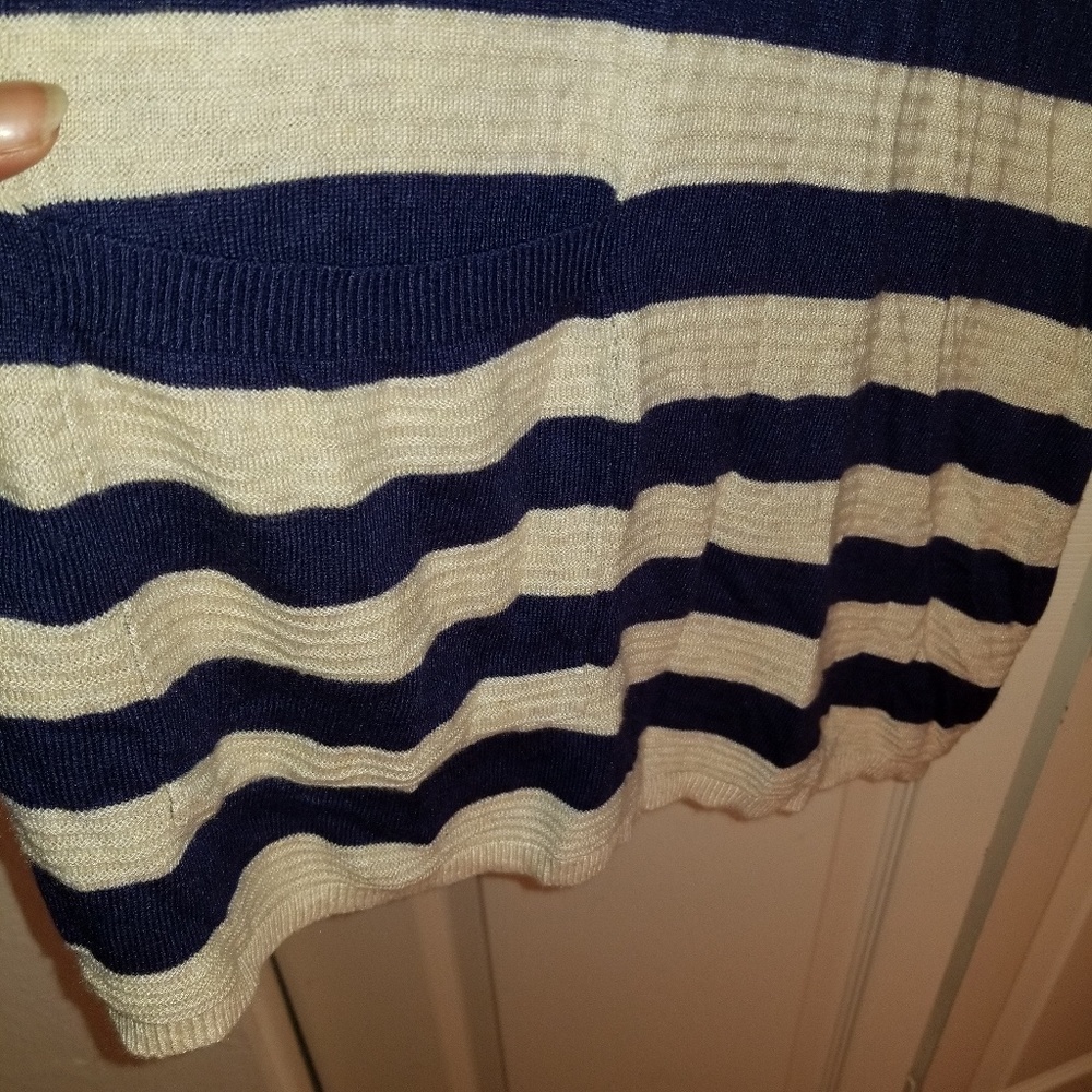 2 for 1 Faded Glory 4x Cardigans blue/tan red/gray - Picture 8 of 8